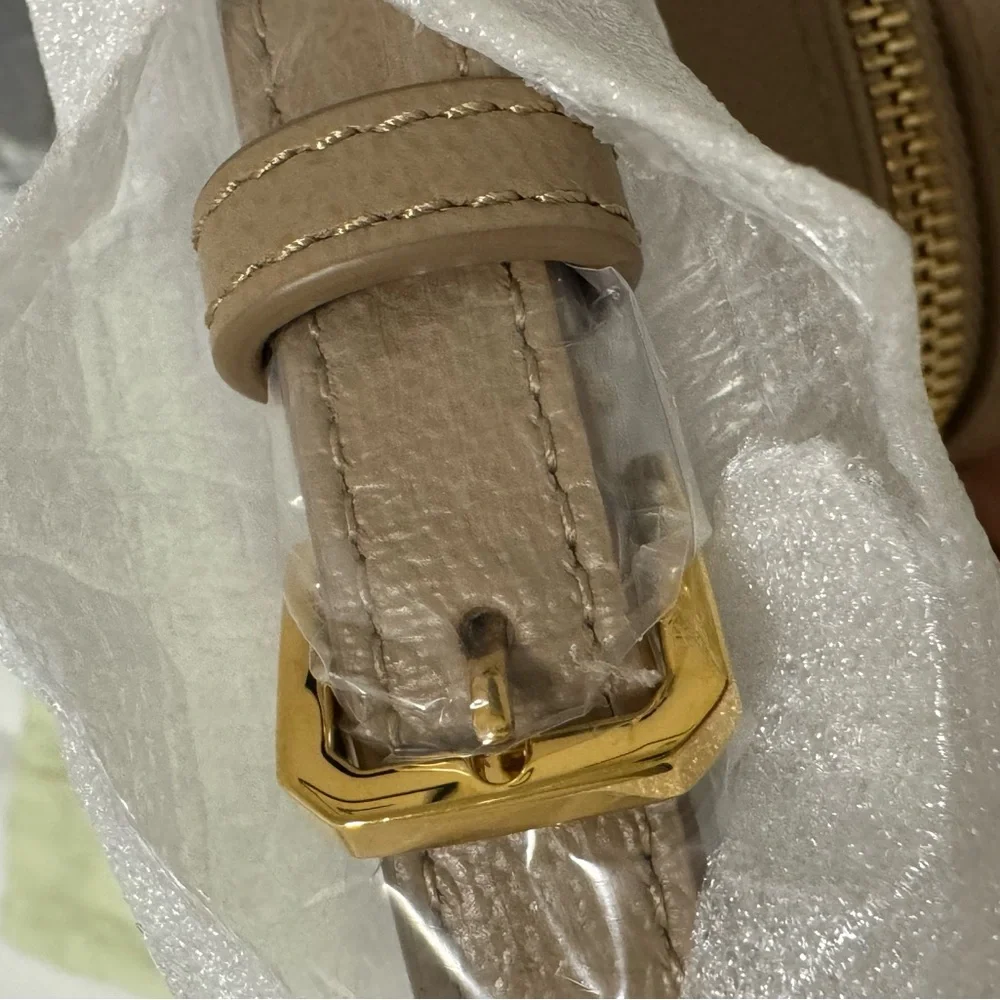 Burberry Beige Check Crossbody  Bag - Picture 9 of 11